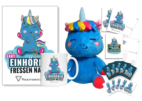 Ellie – das Einhorn (Stofftier) Bundle